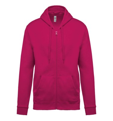 FULL ZIP HOODED SWEATSHIRT