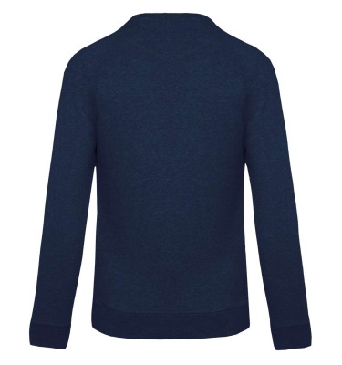 MEN'S ORGANIC COTTON CREW NECK RAGLAN SLEEVE SWEATSHIRT