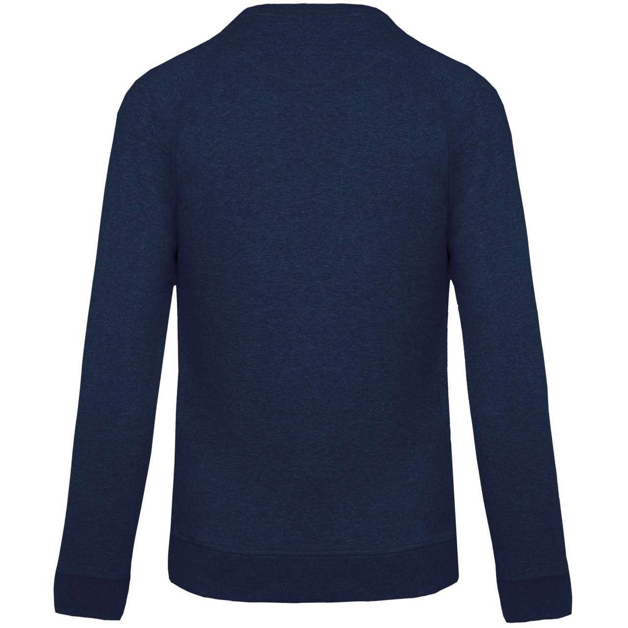 MEN'S ORGANIC COTTON CREW NECK RAGLAN SLEEVE SWEATSHIRT