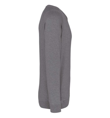 MEN'S ORGANIC COTTON CREW NECK RAGLAN SLEEVE SWEATSHIRT