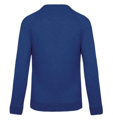 MEN'S ORGANIC COTTON CREW NECK RAGLAN SLEEVE SWEATSHIRT
