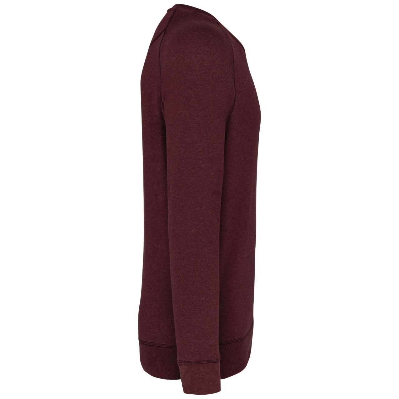 MEN'S ORGANIC COTTON CREW NECK RAGLAN SLEEVE SWEATSHIRT