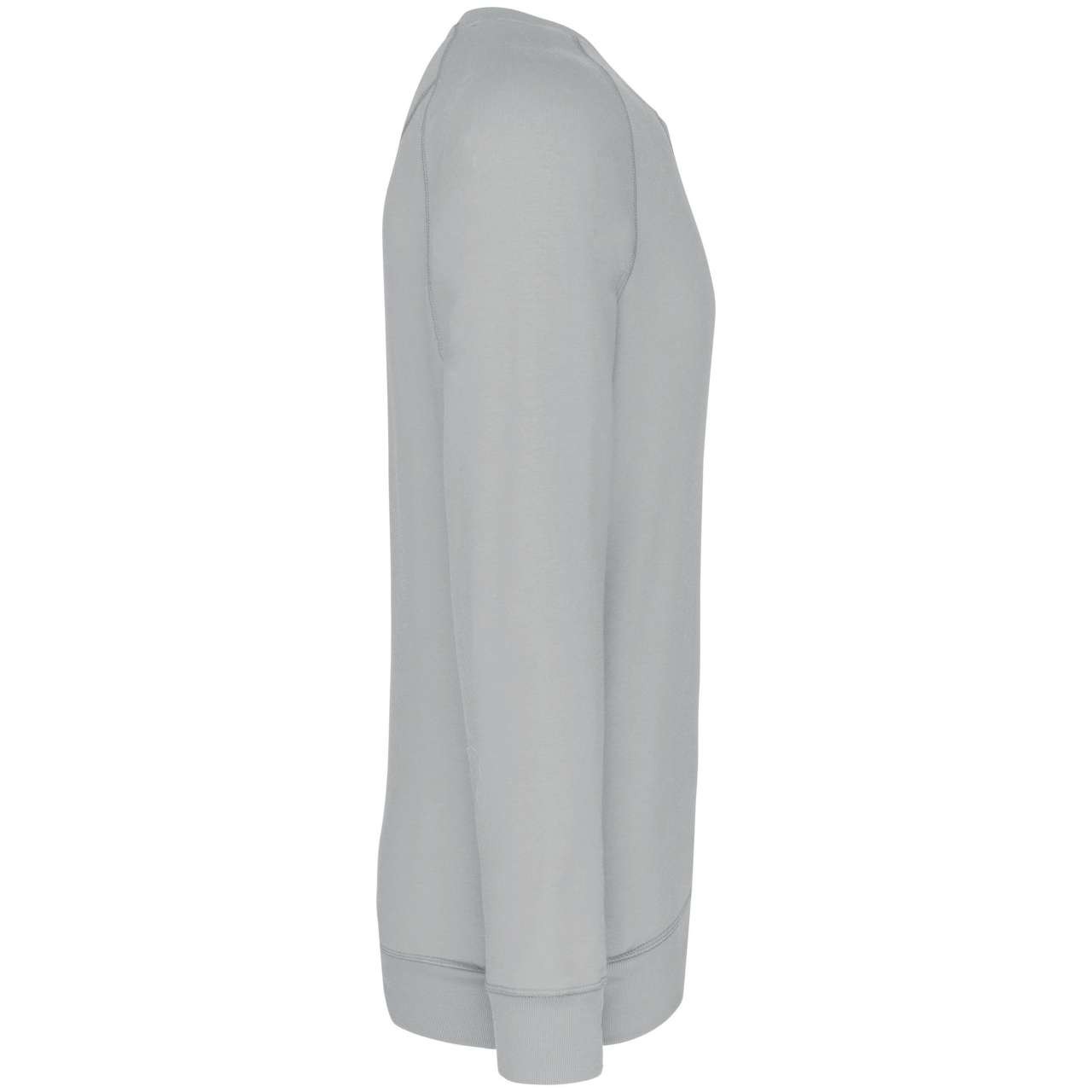 MEN'S ORGANIC COTTON CREW NECK RAGLAN SLEEVE SWEATSHIRT