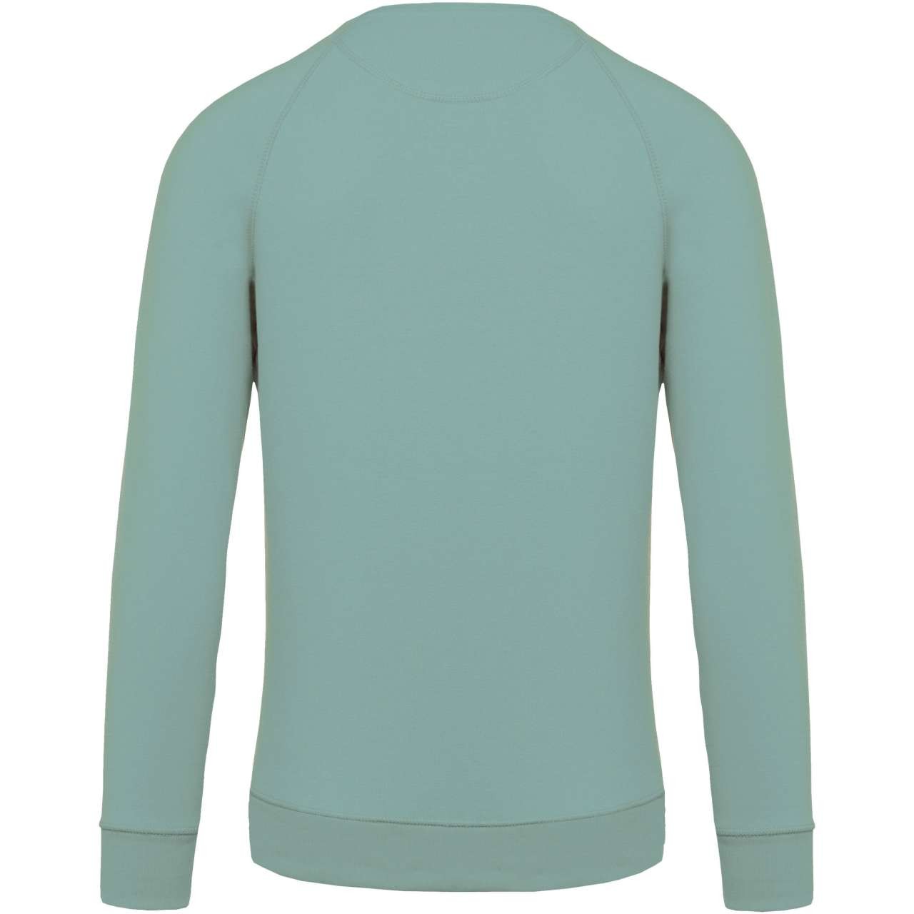 MEN'S ORGANIC COTTON CREW NECK RAGLAN SLEEVE SWEATSHIRT