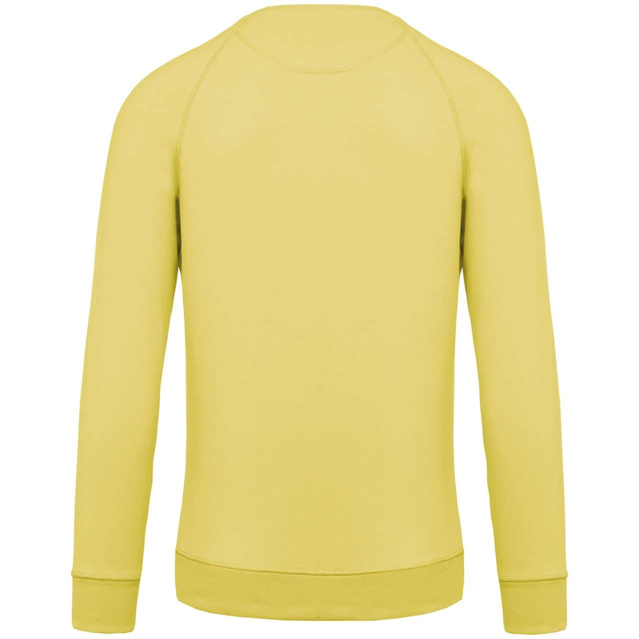 MEN'S ORGANIC COTTON CREW NECK RAGLAN SLEEVE SWEATSHIRT