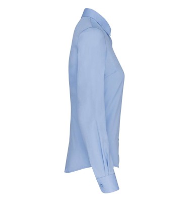 LADIES’ LONG-SLEEVED COTTON POPLIN SHIRT