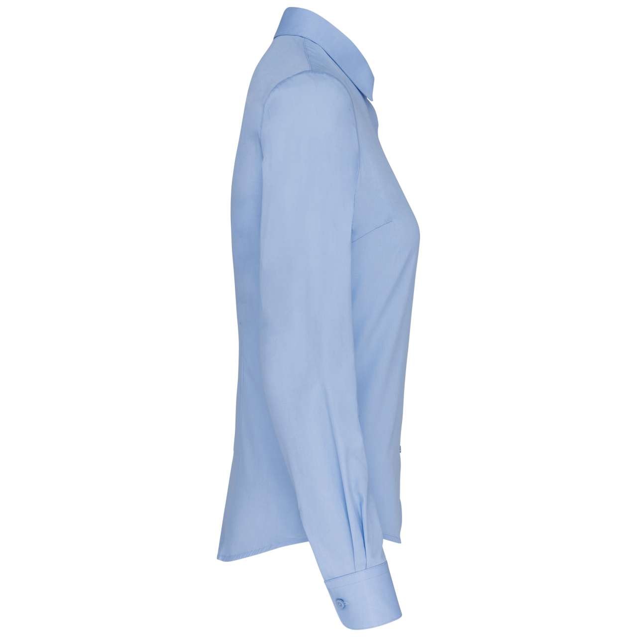 LADIES’ LONG-SLEEVED COTTON POPLIN SHIRT