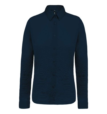 LADIES’ LONG-SLEEVED COTTON POPLIN SHIRT