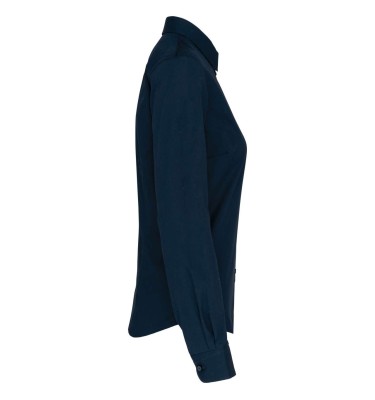 LADIES’ LONG-SLEEVED COTTON POPLIN SHIRT