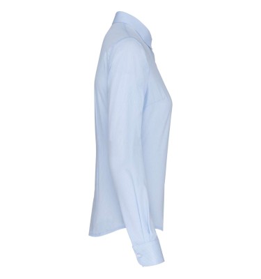 LADIES’ LONG-SLEEVED COTTON POPLIN SHIRT