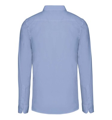 MEN’S LONG-SLEEVED COTTON POPLIN SHIRT