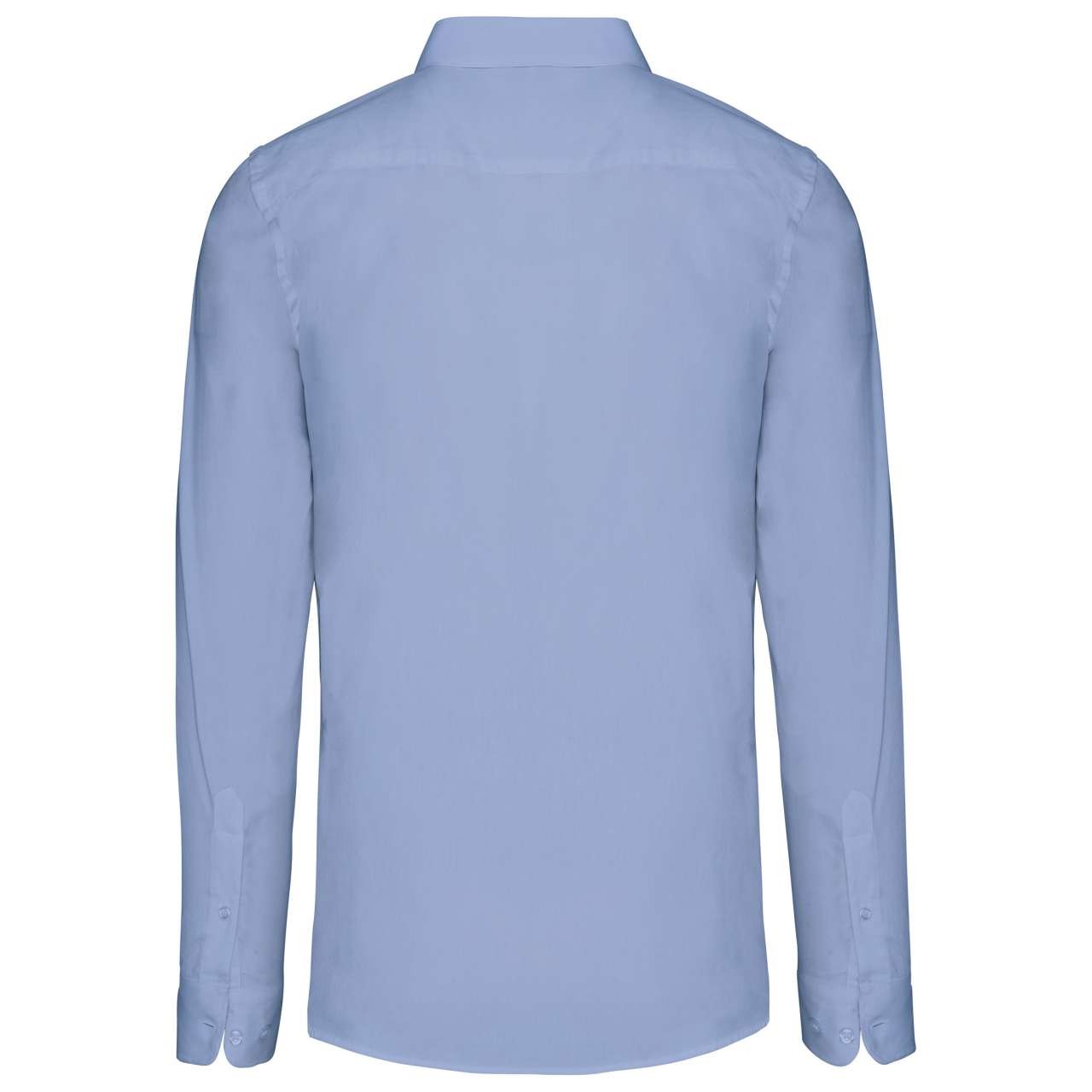 MEN’S LONG-SLEEVED COTTON POPLIN SHIRT