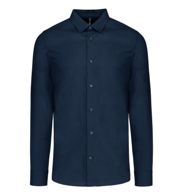 MEN’S LONG-SLEEVED COTTON POPLIN SHIRT