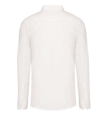 MEN’S LONG-SLEEVED COTTON POPLIN SHIRT