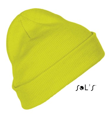 SOL'S PITTSBURGH - SOLID-COLOUR BEANIE WITH CUFFED DESIGN