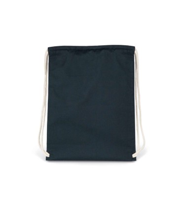 ORGANIC COTTON BACKPACK WITH DRAWSTRING CARRY HANDLES