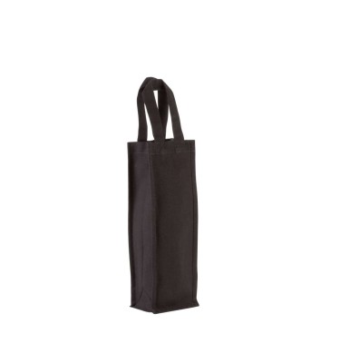 COTTON CANVAS BOTTLE BAG