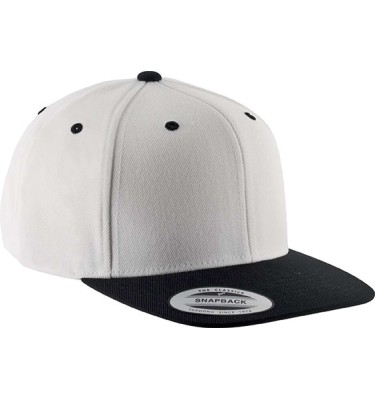 FLAT PEAK CAP - 6 PANELS