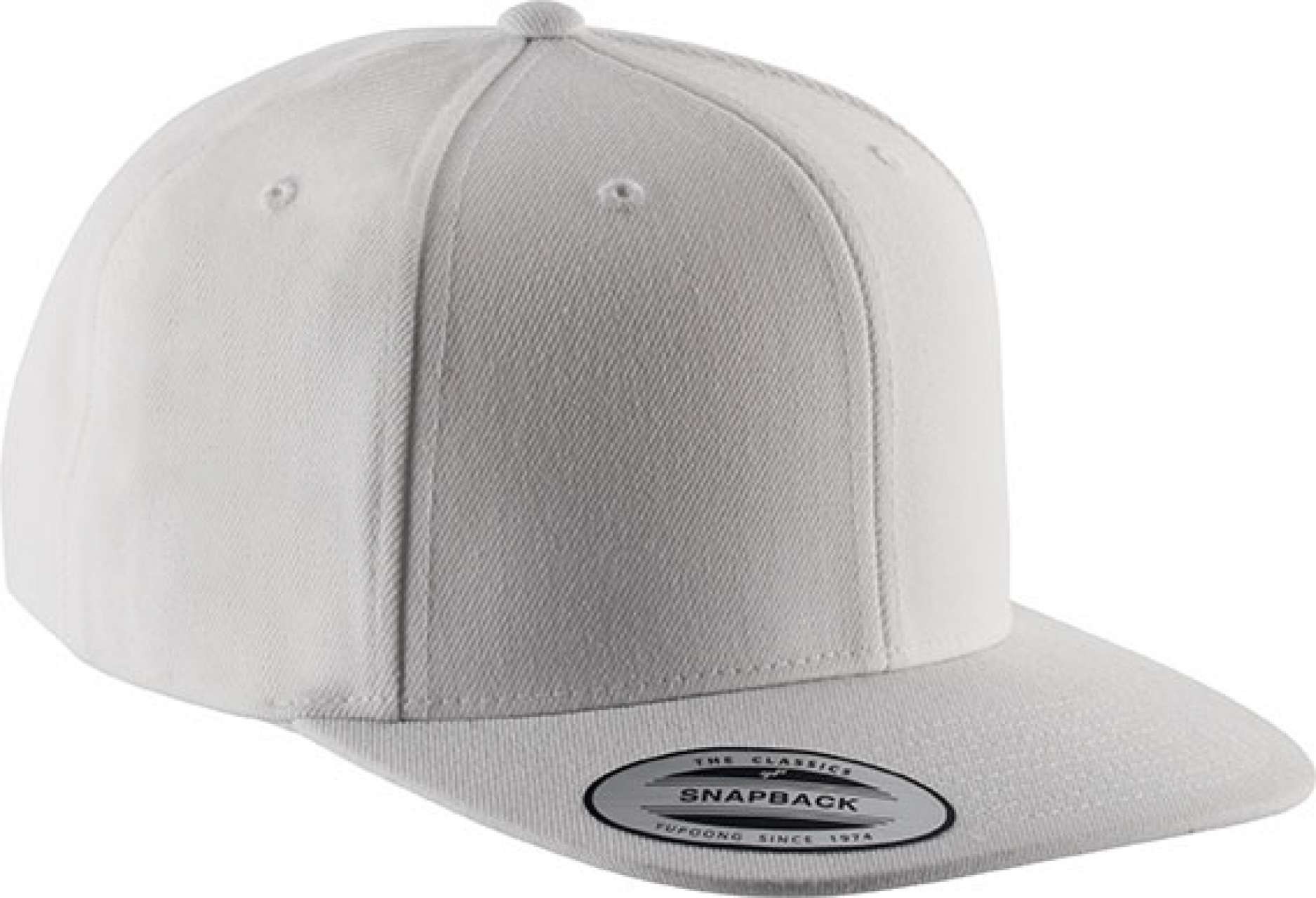 FLAT PEAK CAP - 6 PANELS