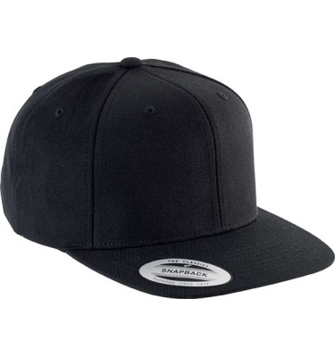 FLAT PEAK CAP - 6 PANELS