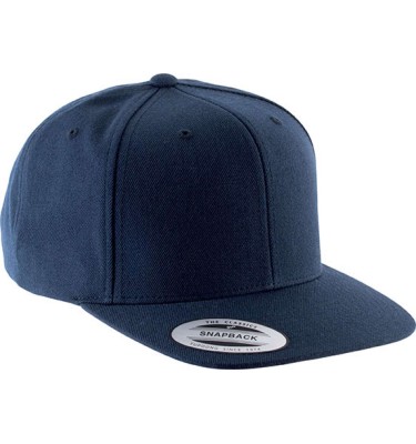 FLAT PEAK CAP - 6 PANELS