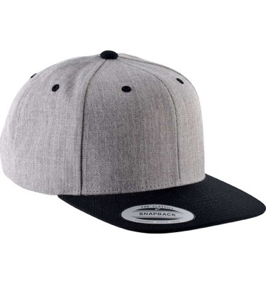FLAT PEAK CAP - 6 PANELS