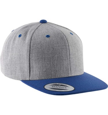 FLAT PEAK CAP - 6 PANELS