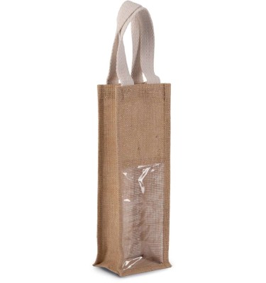 JUTE BOTTLE BAG