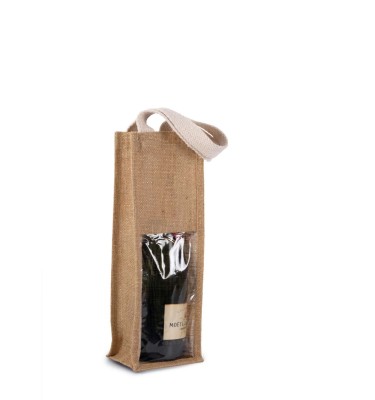 JUTE BOTTLE BAG