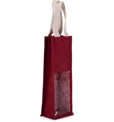 JUTE BOTTLE BAG