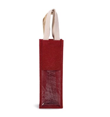 JUTE BOTTLE BAG