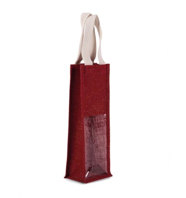 JUTE BOTTLE BAG
