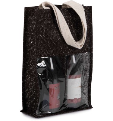 JUTE BOTTLE BAG