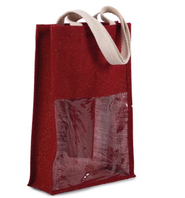 JUTE BOTTLE BAG