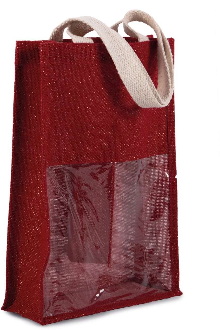JUTE BOTTLE BAG