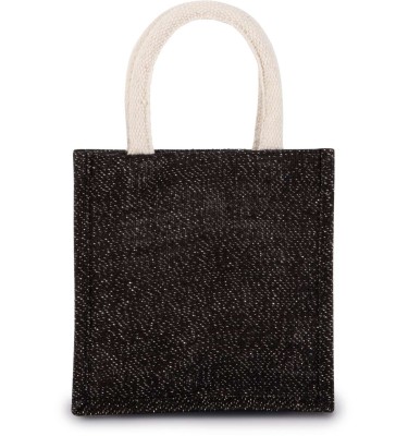 JUTE CANVAS TOTE - SMALL