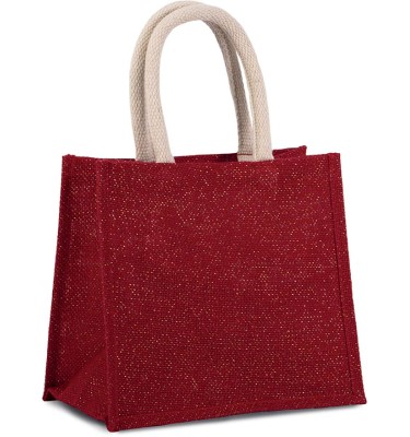 JUTE CANVAS TOTE - MEDIUM