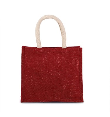 JUTE CANVAS TOTE - MEDIUM