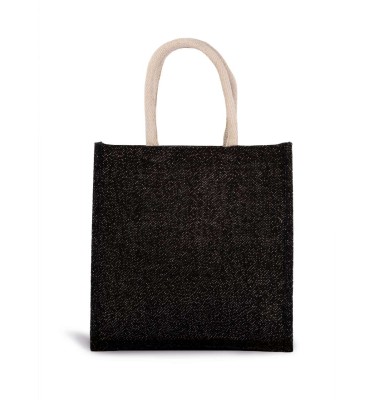 JUTE CANVAS TOTE - LARGE
