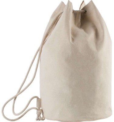 COTTON SAILOR-STYLE BAG WITH DRAWSTRING