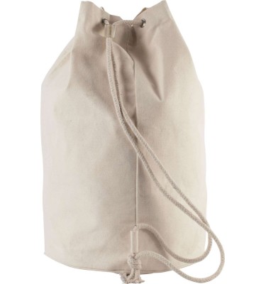 COTTON SAILOR-STYLE BAG WITH DRAWSTRING