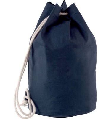 COTTON SAILOR-STYLE BAG WITH DRAWSTRING