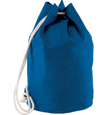 COTTON SAILOR-STYLE BAG WITH DRAWSTRING