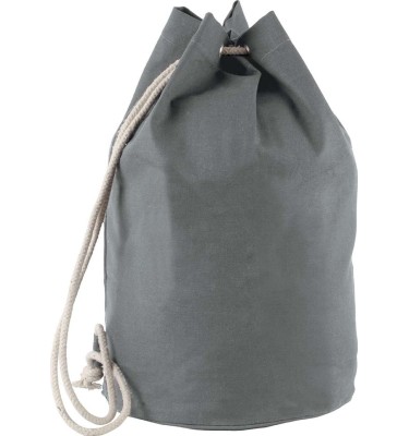COTTON SAILOR-STYLE BAG WITH DRAWSTRING