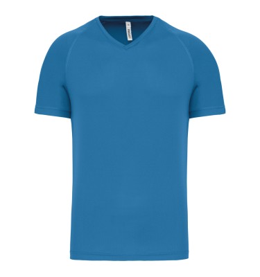 MEN’S V-NECK SHORT-SLEEVED SPORTS T-SHIRT
