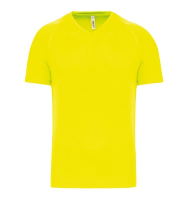 MEN’S V-NECK SHORT-SLEEVED SPORTS T-SHIRT