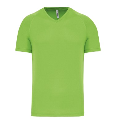 MEN’S V-NECK SHORT-SLEEVED SPORTS T-SHIRT