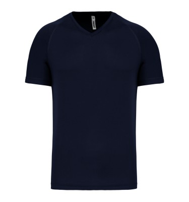 MEN’S V-NECK SHORT-SLEEVED SPORTS T-SHIRT