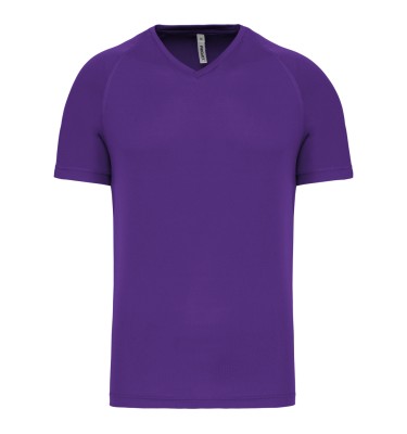 MEN’S V-NECK SHORT-SLEEVED SPORTS T-SHIRT