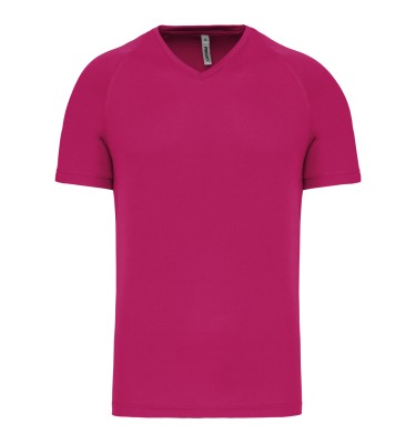 MEN’S V-NECK SHORT-SLEEVED SPORTS T-SHIRT